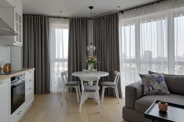 Ремонт квартиры в современном стиле в новостройке Москвы