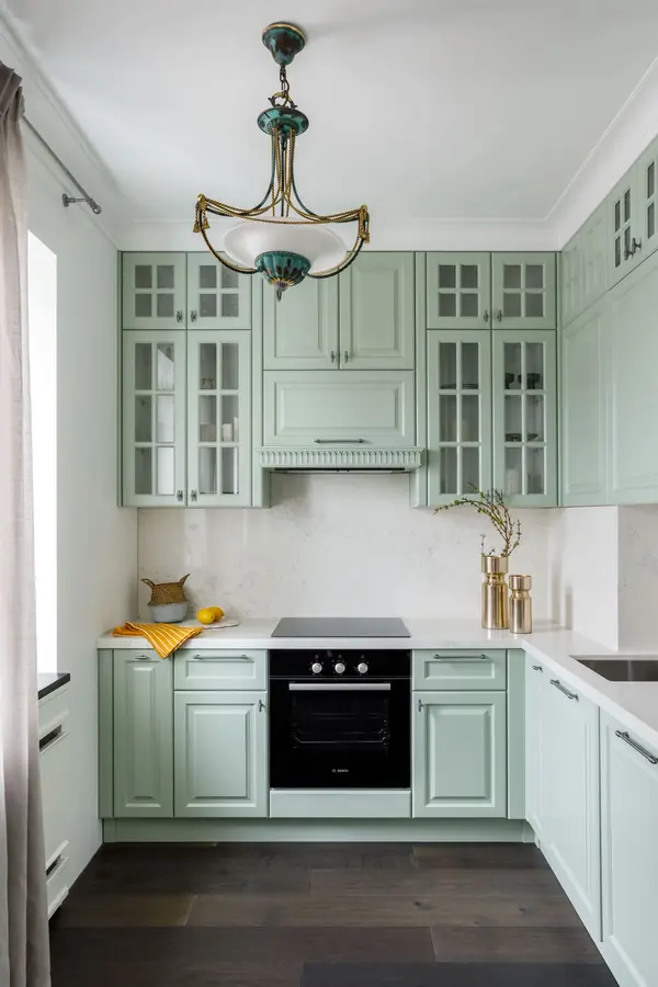 Студия в неоклассическом стиле 48м2