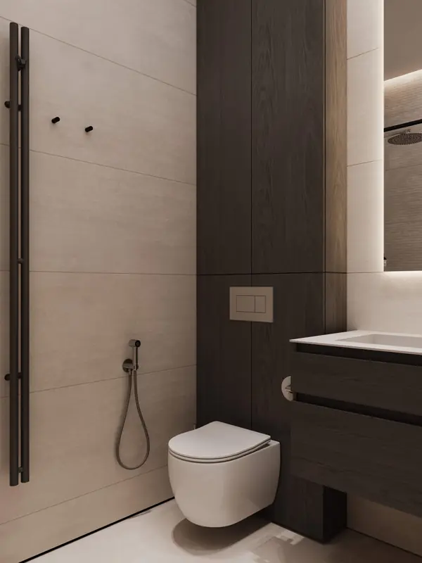 Суровый уют | Дизайн одноэтажного дома в Балашихе