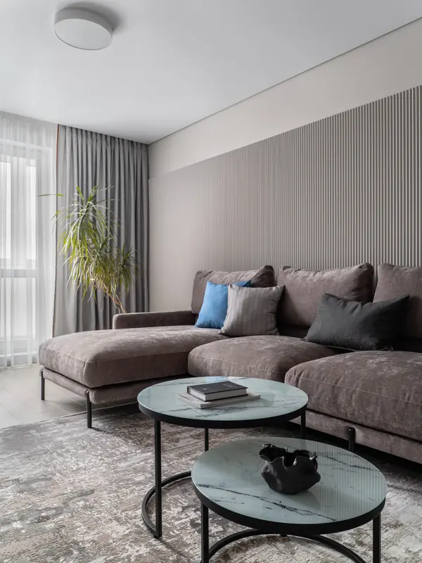 Интерьер типовой трехкомнатной квартиры в доме серии П-3