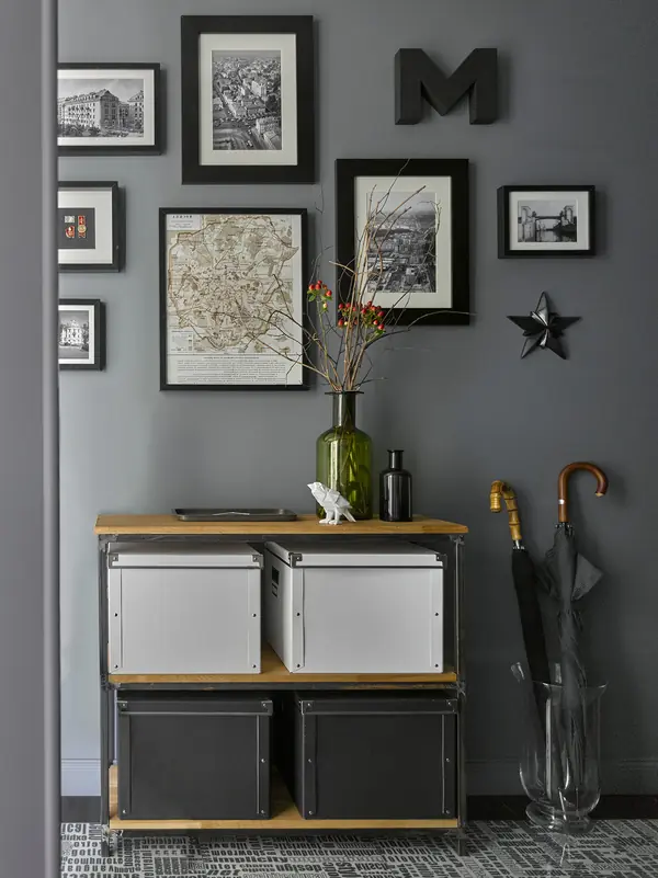 Квартира в серых тонах / gray apartment