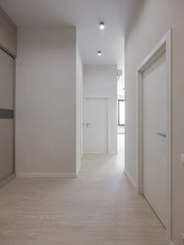 однушка в светлых тонах