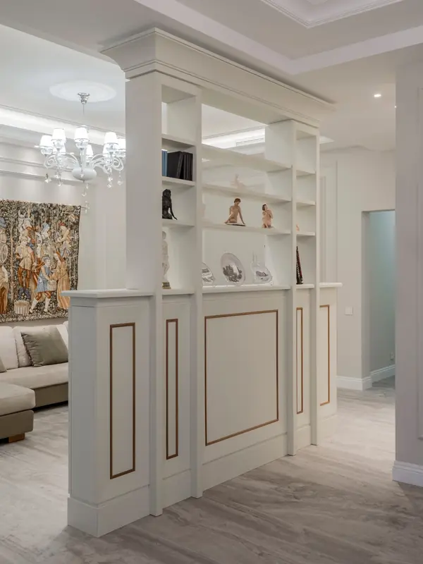 Комплексная меблировка квартиры в неоклассическом стиле