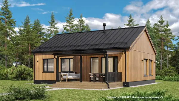 Дом в шведском стиле за 2.5 месяца