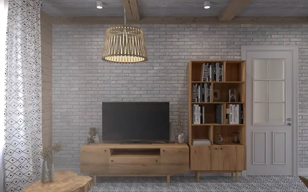 Дизайн проект дачного дома 70м