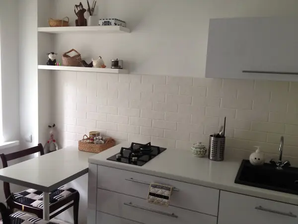 Вариант дизайна маленькой кухни