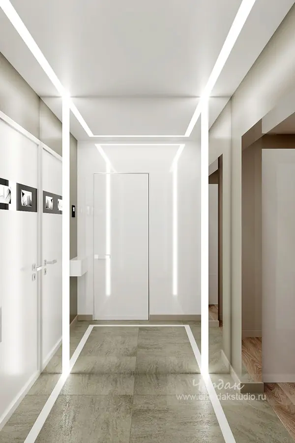 Дизайн-проект четырехкомнатной квартиры в современном стиле