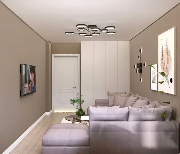 Дизайн-интерьера квартиры 91 кв/м