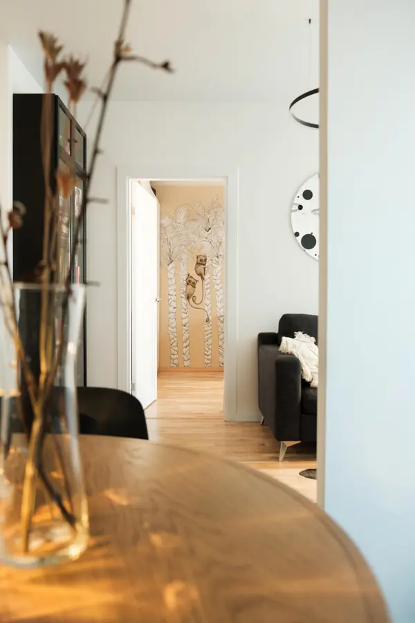 небольшая квартира с детской