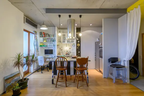 Квартира-студия для молодой пары.