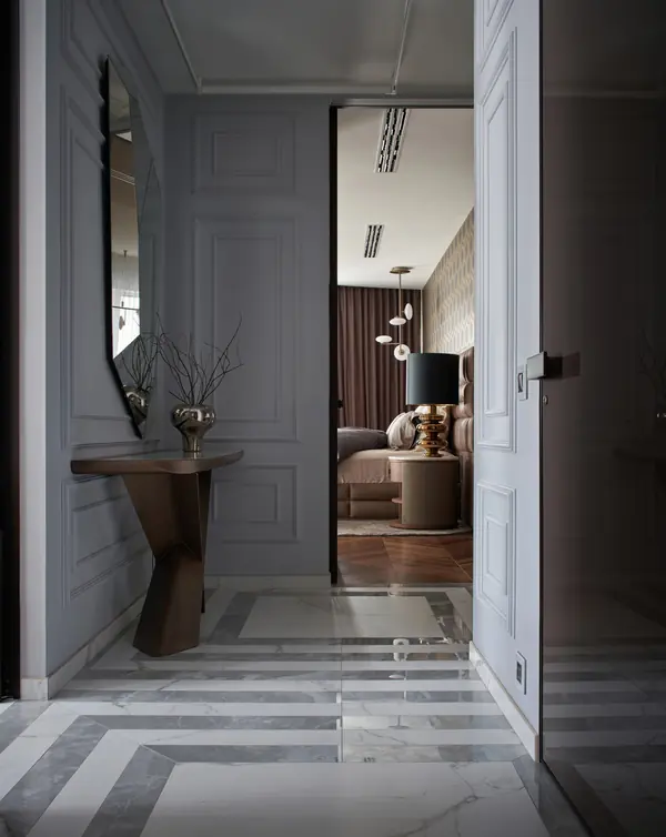 Фрагмент коридора в приватной зоне