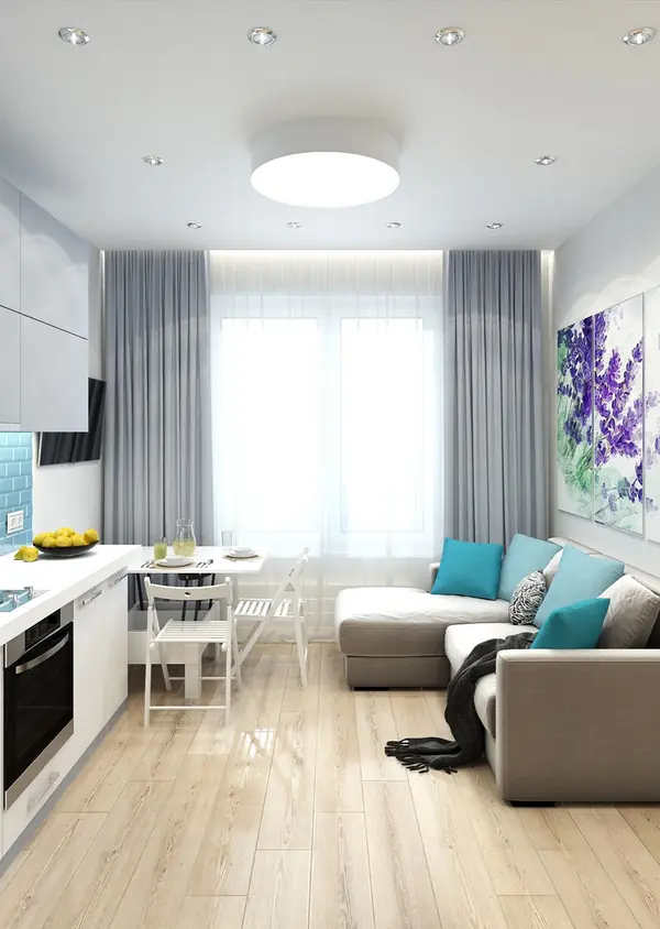 Однокомнатная квартира в ЖК Новин Квартал