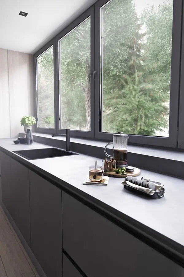 Функциональная кухня с техникой Miele