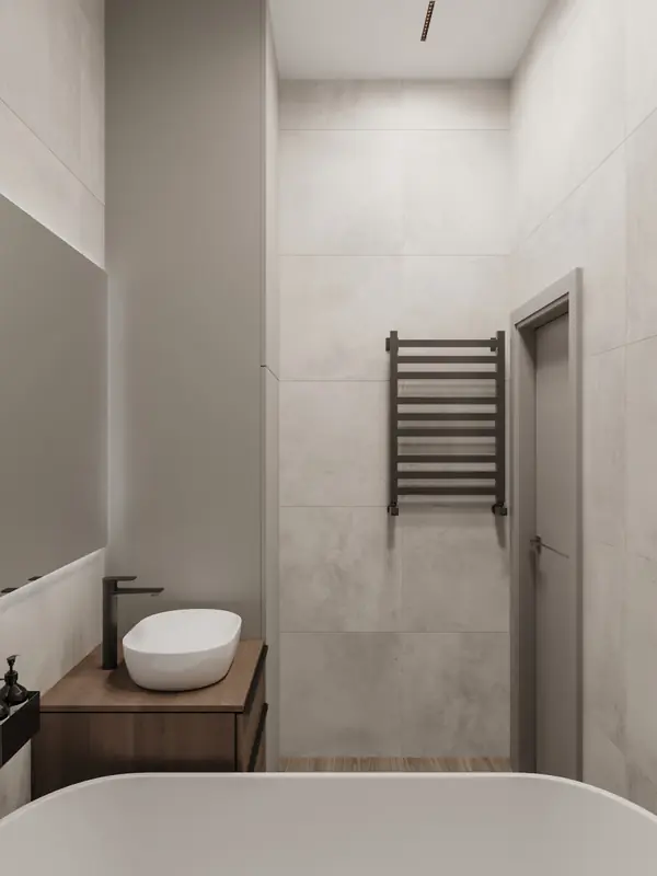 Светлая квартира для семьи из двух человек