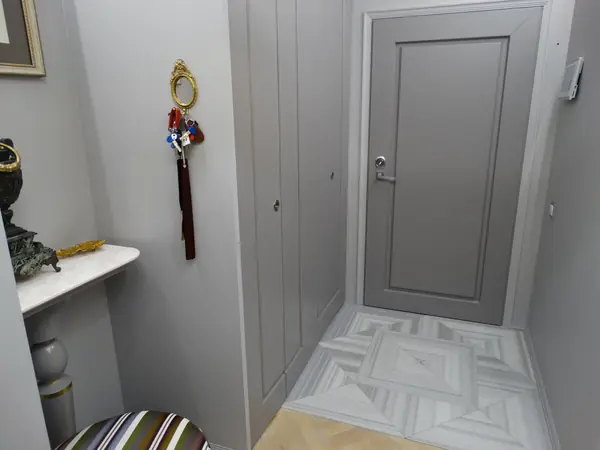 Квартира 70 м2 оттенки серого