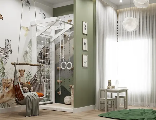 Детская комната «Джунгли»