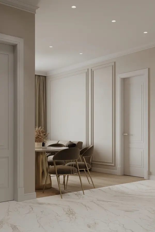 Дизайн и ремонт квартиры в ЖК Сердце Столицы - Поэзия неоклассики