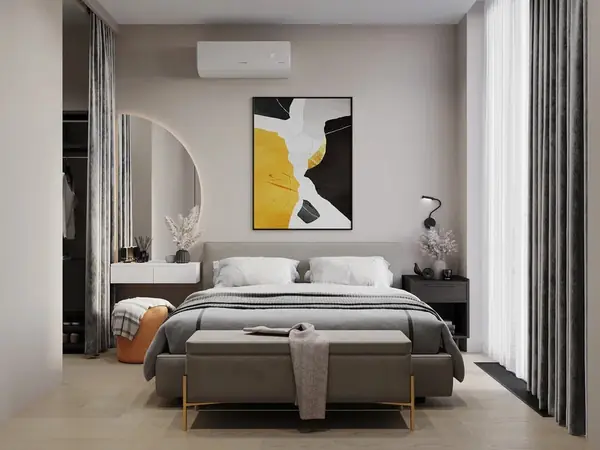 Красивая квартира эконом класса в современном стиле