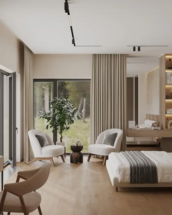 Интерьер дома в КП Урман