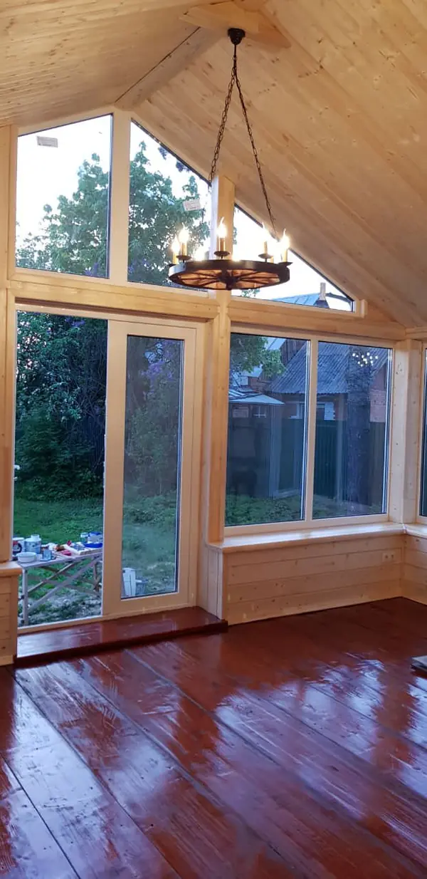 Пристройка зимнего сада