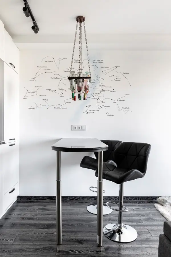 Студия для геолога в стиле минимализм