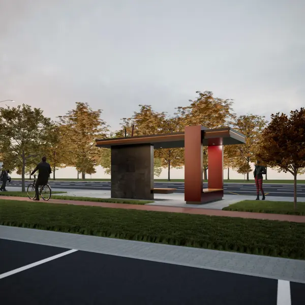 Остановка общественного транспорта