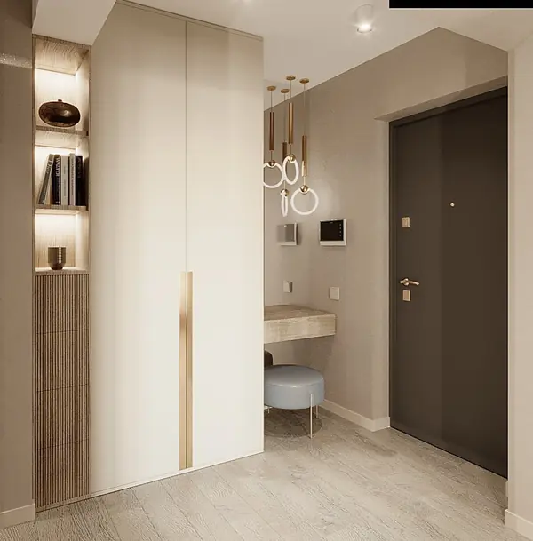 Дизайн-проект квартиры, площадью 65,9 м2 в г.Новосибирск