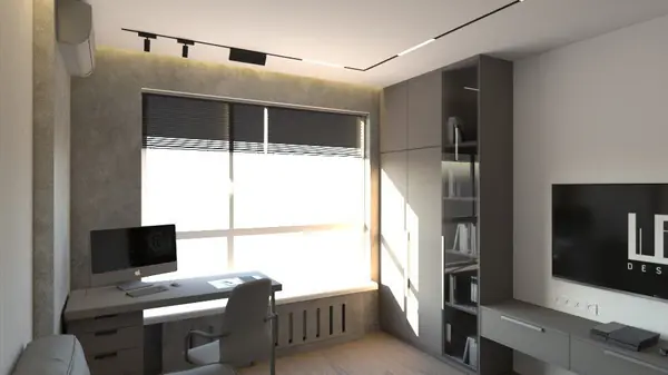 Дизайн интерьера квартиры в ЖК Клевер Парк, Екатеринбург