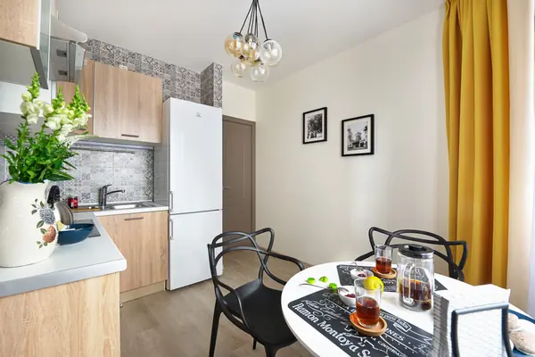 ЖК Рассказово - небольшая квартира в Парижском стиле