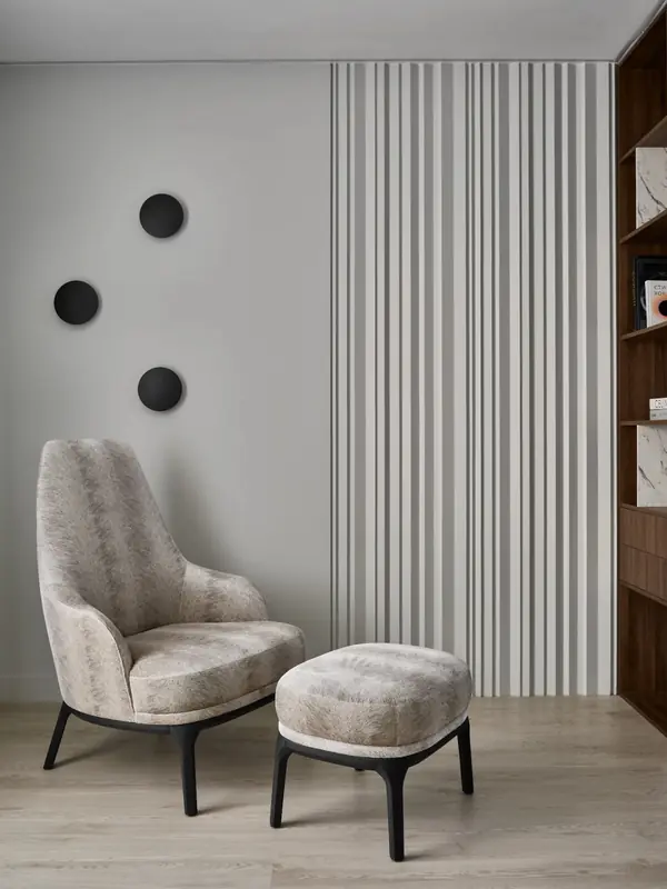 Дизайн проект квартиры 60м2. Кабинет