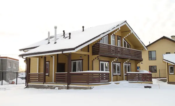 Деревянный дом из клееного бруса 300 кв.м. (СП-300)