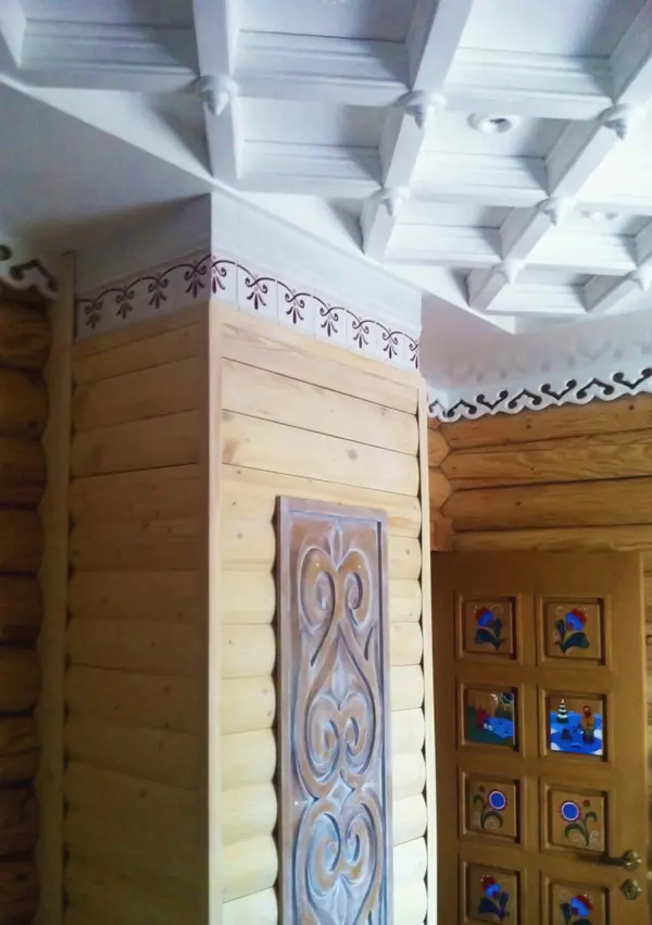 Интерьер сруба