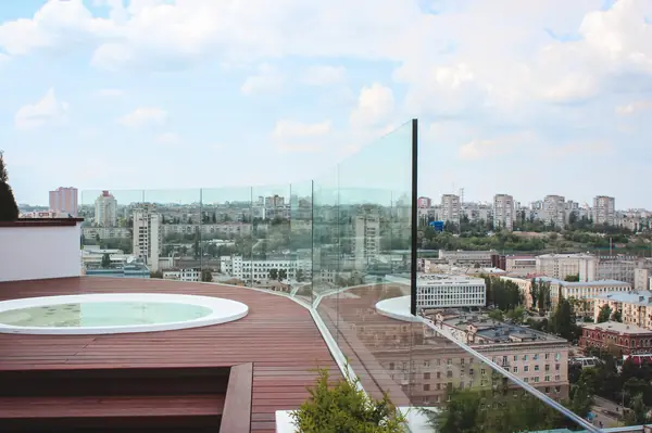 Терраса на 25 этаже