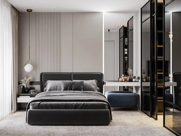 Проект квартиры для семьи из четырёх человек