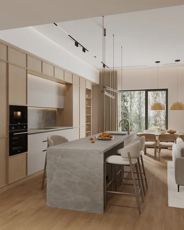 Интерьер дома в КП Урман