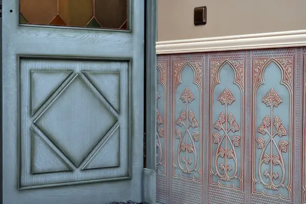 Lincrusta и роспись