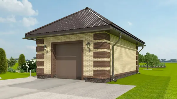 Эскизный проект гаража