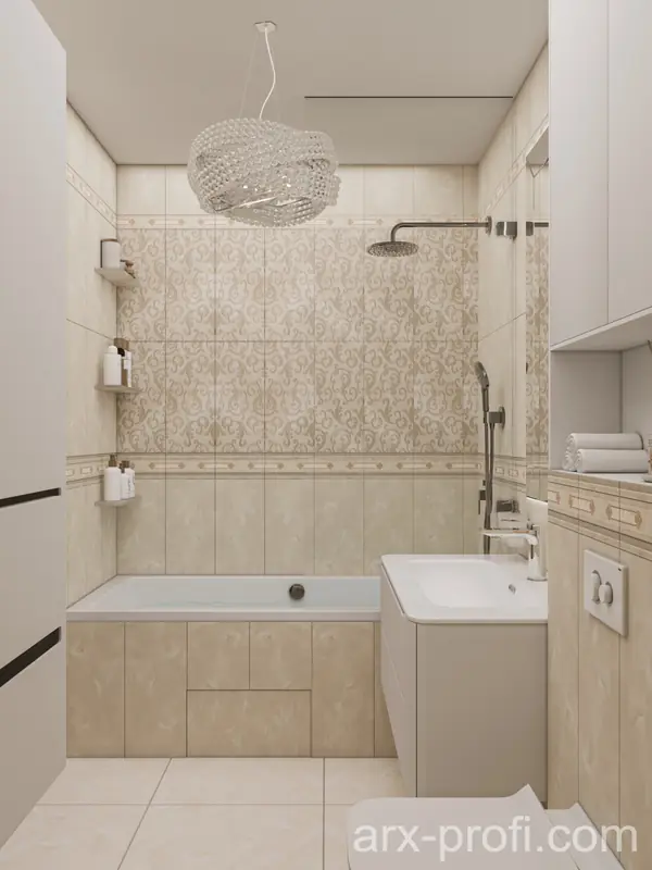 Проект интерьера квартиры в Свиблово