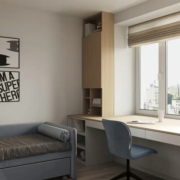 Квартира для мамы, сына и кота, ЖК Бутово Парк