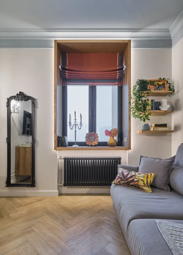 Интерьерная съёмка квартиры в сталинке на Кутузовском проспекте(Москва)