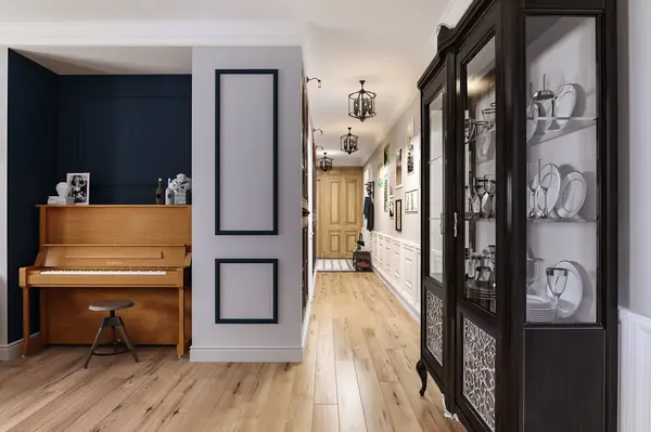 Интерьер квартиры в старом центре Москвы: прихожая