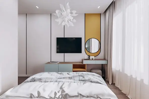 Планировка 3-х комнатной квартиры в современном стиле