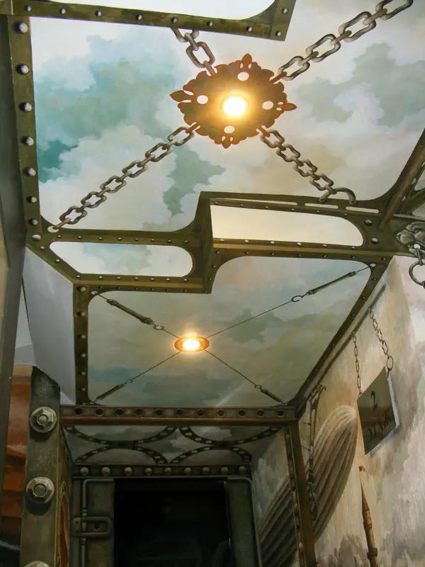 Роспись коридора