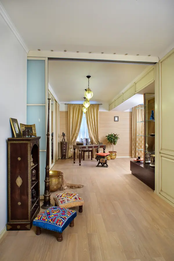 Квартира с колоритом Индии