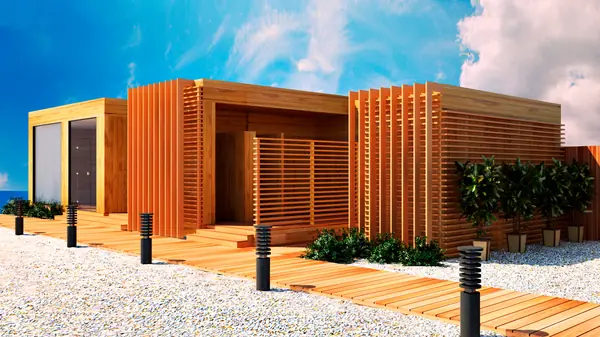 Экстерьер пляжной сауны при гостинице Hyatt Regency