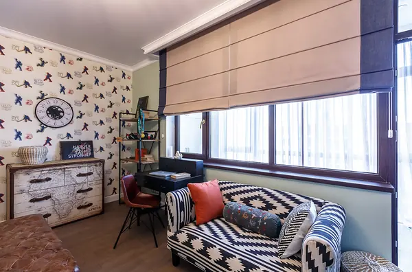 Кантри-лофт с «перчинкой»