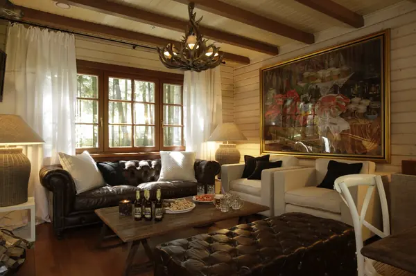 Охотничий домик - баня