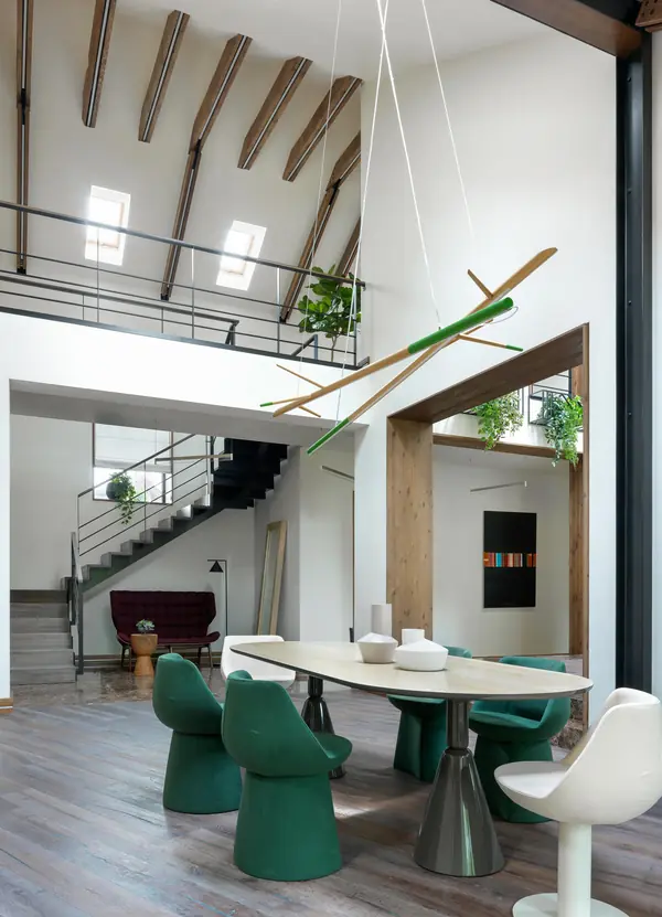 Столовая. Загородный дом Шале