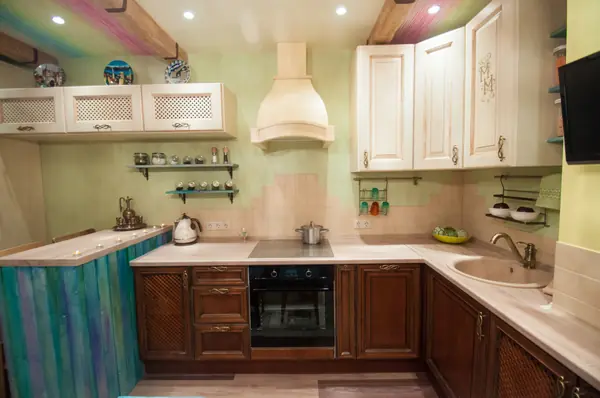 Кухня в стиле бохо-шик