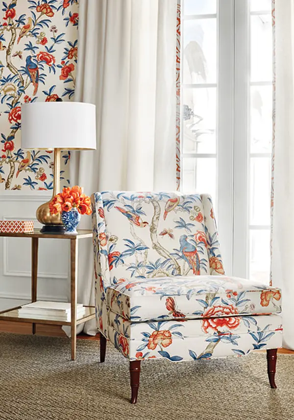 Коллекция тканей и обоев "Imperial Garden" от Thibaut